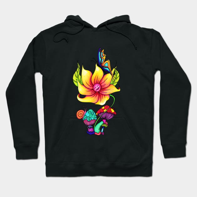 Flower Hoodie by ogfx